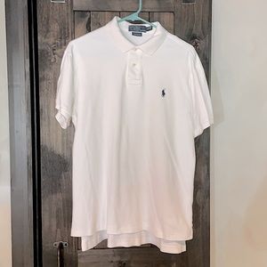 Polo by Ralph Lauren White Custom Fit Medium s/s